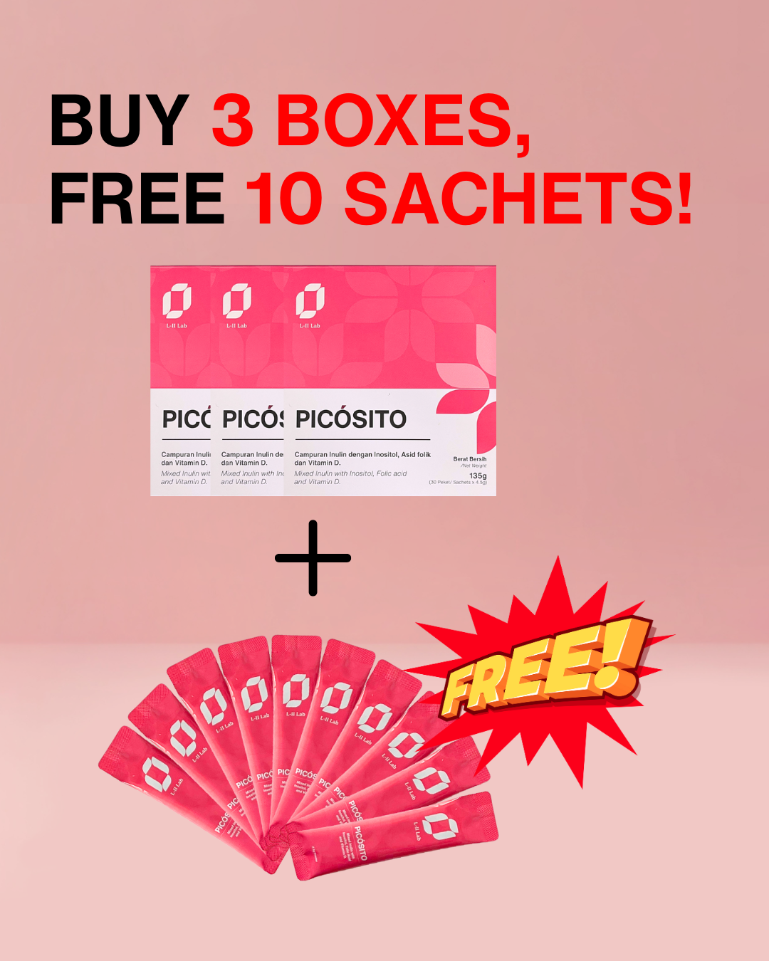 【药师俐频 Dr 7days】Picosito 30s — Advanced Inositol Formula