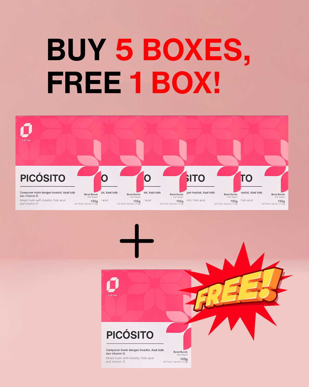 【药师俐频 Dr 7days】Picosito 30s — Advanced Inositol Formula