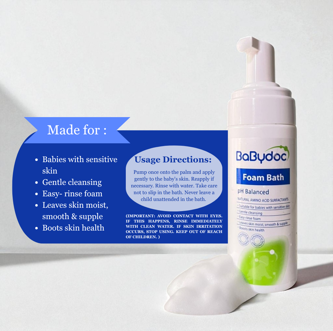 BabyDoc Foam Bath Daily Defense Pack