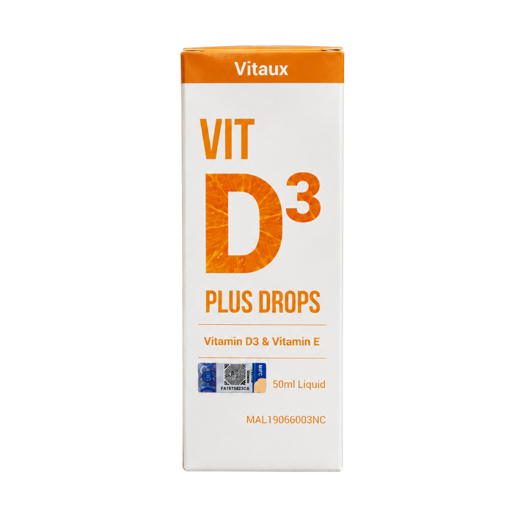 Vitaux 维他命 D3 Plus 滴剂